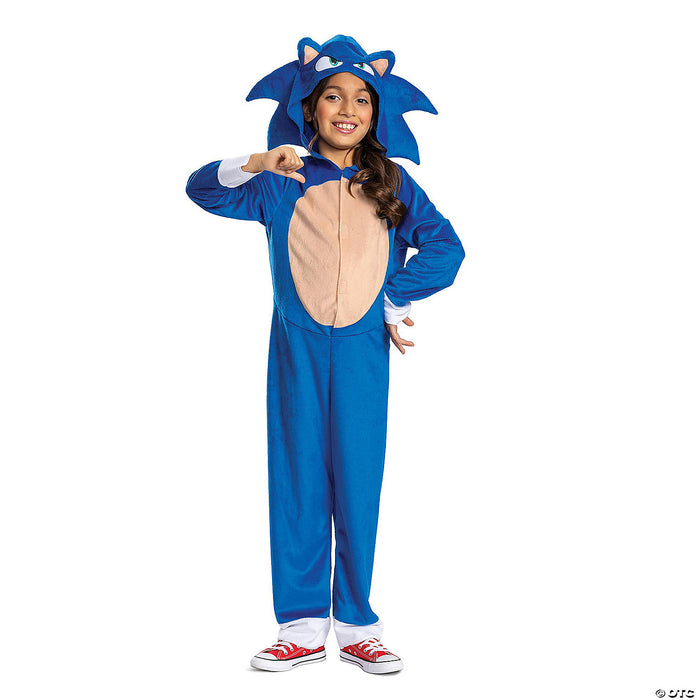 Kids Classic Sonic Movie Costume