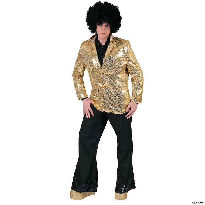 Men’s Gold Disco Jacket Costume