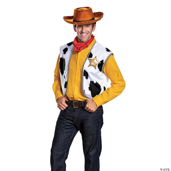 Men's Deluxe Toy Story 4 Woody Costume Kit