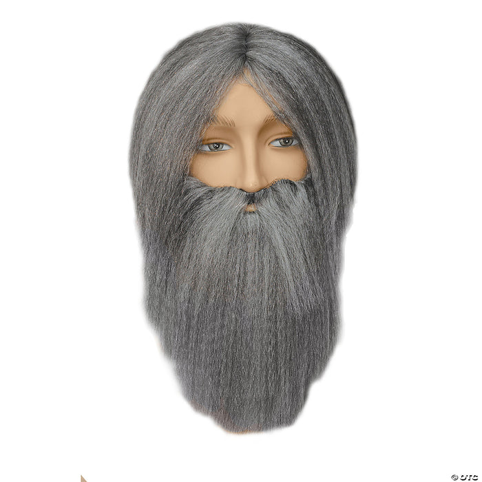 Asian Man Wig and Beard Set