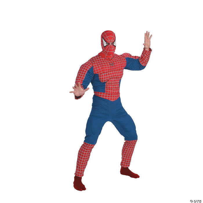 Men's Muscle Chest Spider-Man Costume