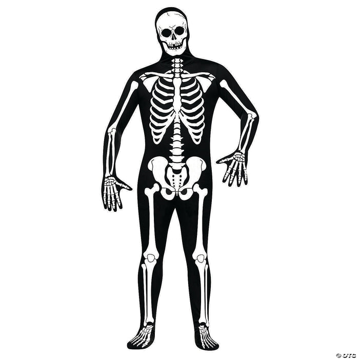 Adult Skeleton Skin Suit Costume