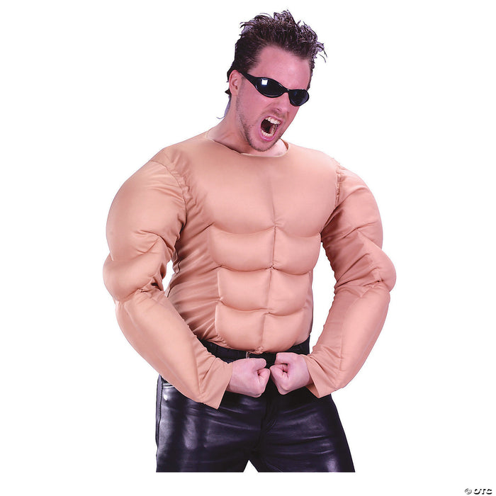 Muscle Man Shirt Adult Costume