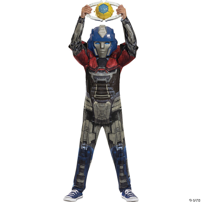 Kids Classic Muscle Transformers One Optimus Prime/Orion Pax Costume