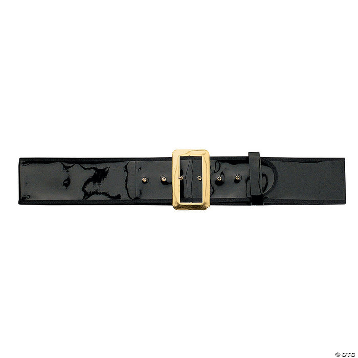 Patent Leather Santa Belt