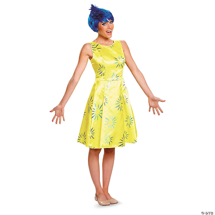 Women's Deluxe Disney/Pixar Inside Out 2 Yellow Joy Costume