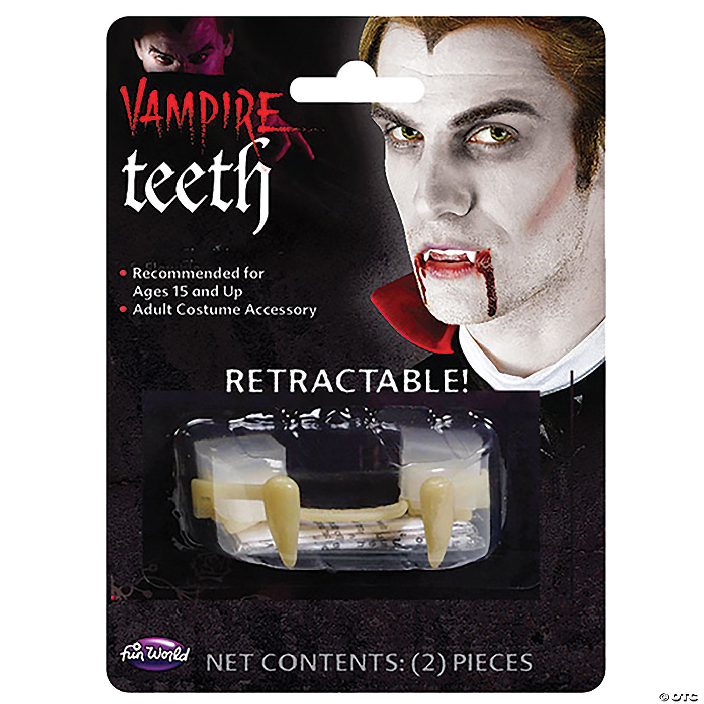Retractable Vampire Teeth — Cosplay Supplies Inc