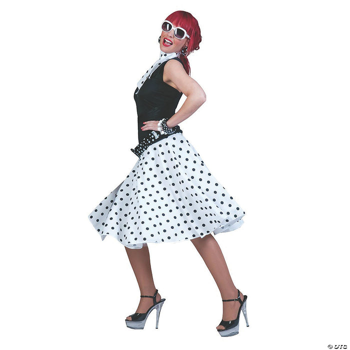 Sock Hop Skirt & Scarf Set