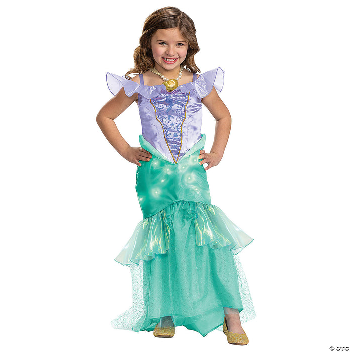 Kids Prestige Little Mermaid Ariel Light/Sound Costume