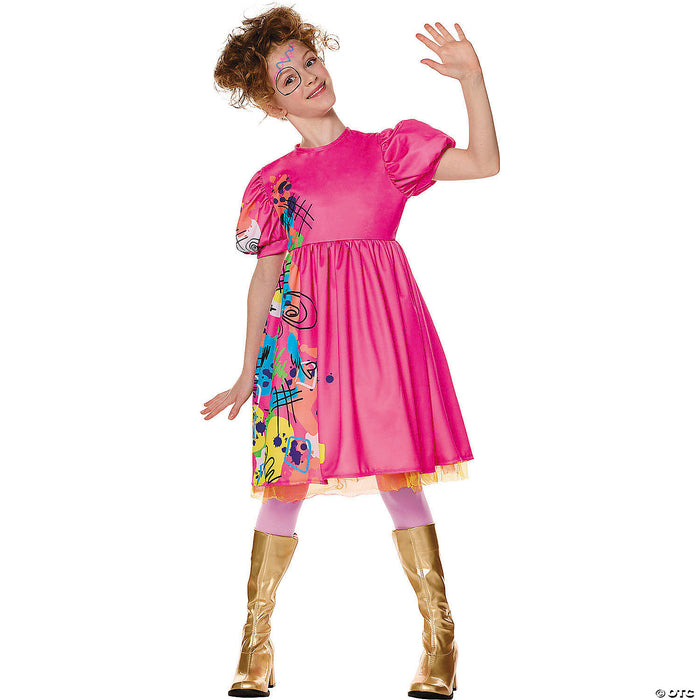 Kids Barbie Movie Multicolored Weird Barbie Costume