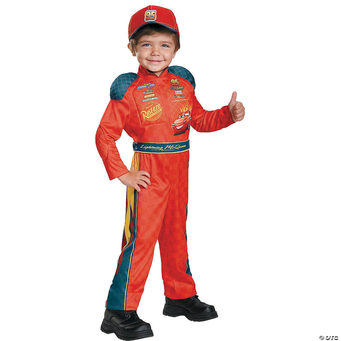 Toddler Cars 3 Lightening McQueen Costume -
