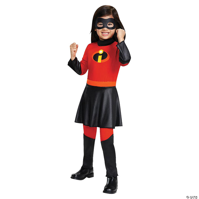 Toddler Child The Incredibles Violet Costume with Skirt