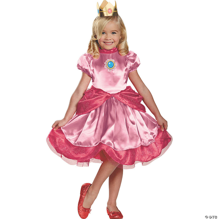 Toddler's Deluxe Princess Peach Costume
