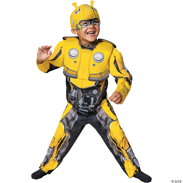 Toddler Transformers Bumblebee Muscle Costume