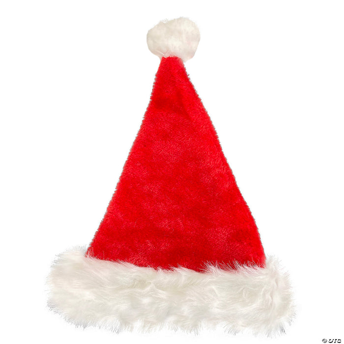 Toddlers Deluxe Plush Santa Hat