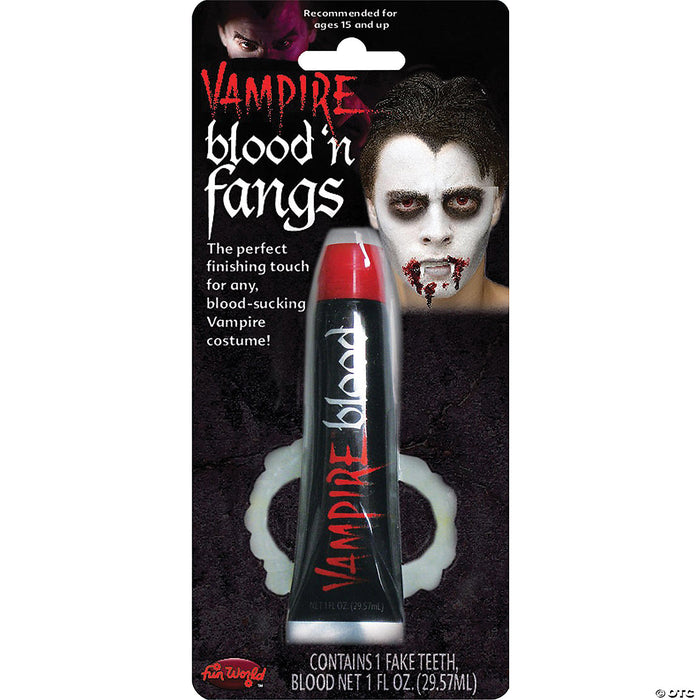 Vampire Blood And Teeth