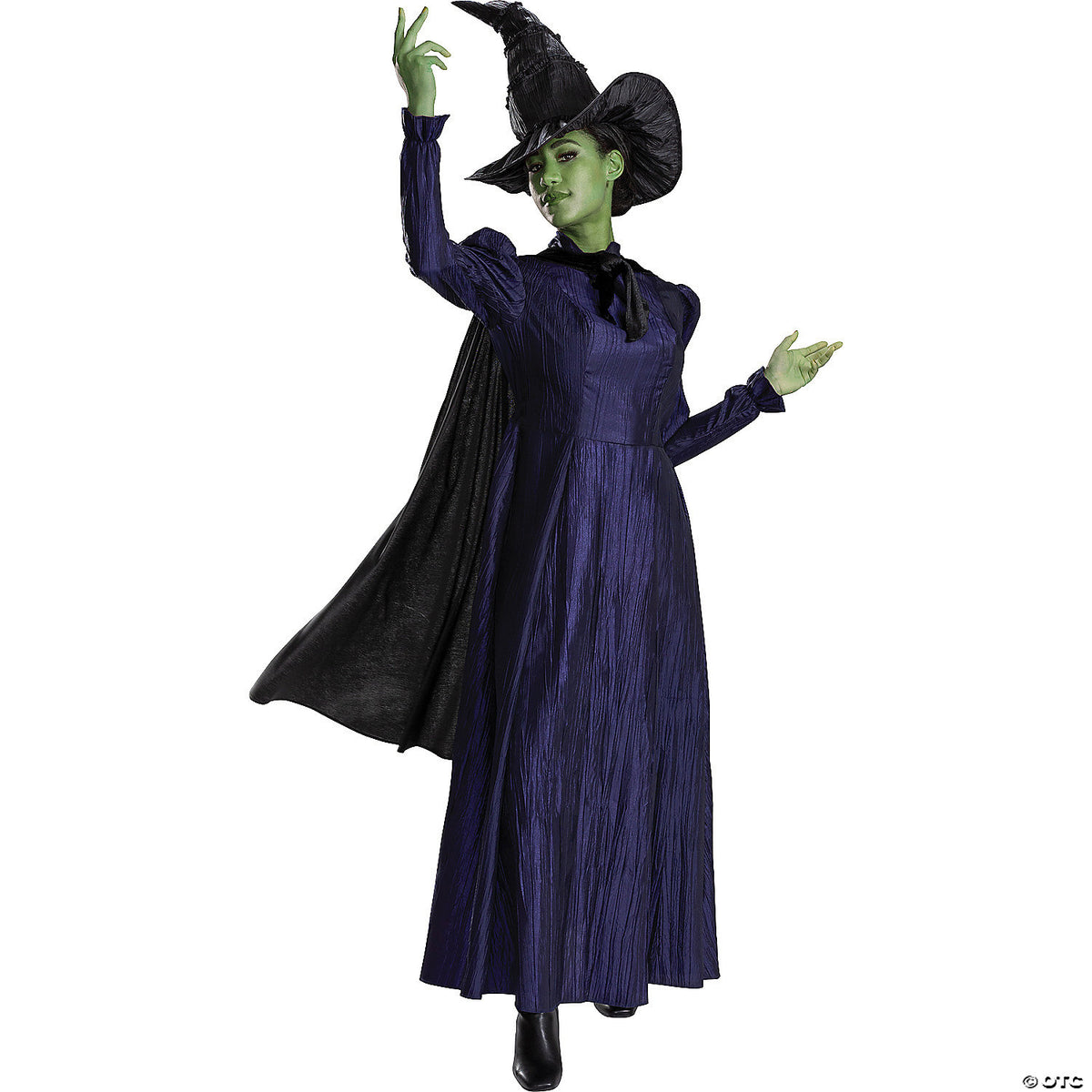 Film Wicked Elphaba Cosplay Costume Party Glossy Dress Hat