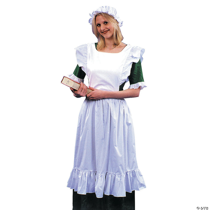 Women’s Pinafore Mob & Cap Costume