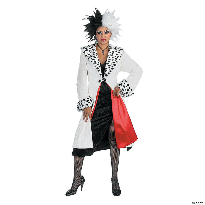 Women's Prestige 101 Dalmations Cruella Deville Costume