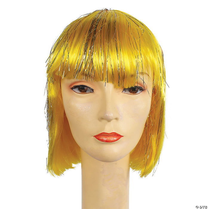 Bargain China Doll With Tinsel Wig