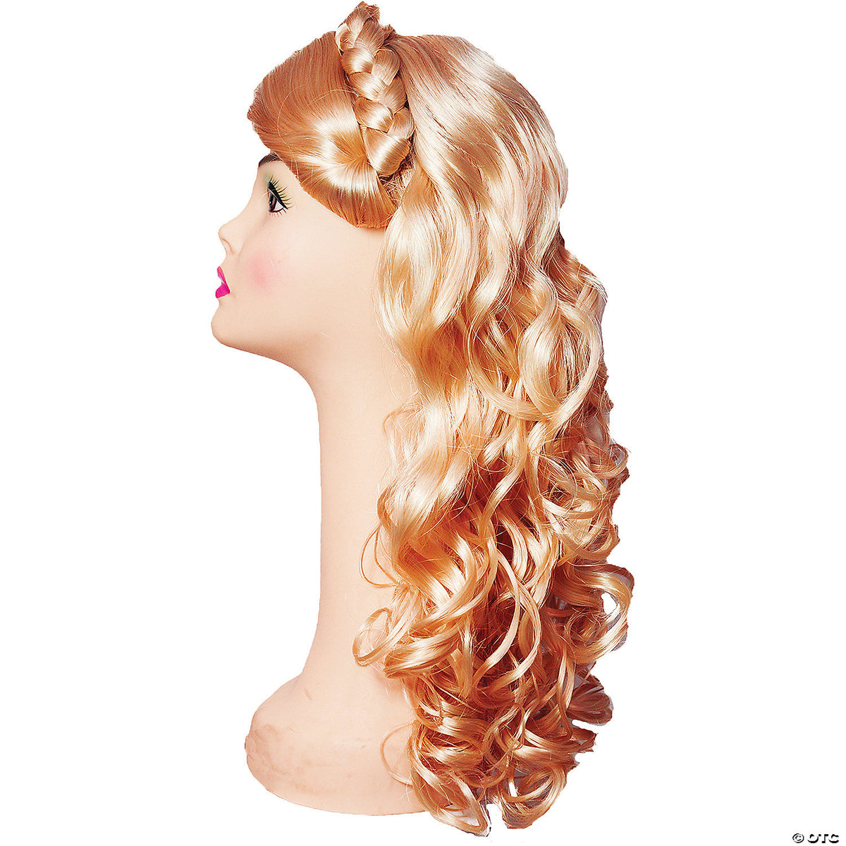Cindy Curly Hand made Wig Supermodel Strands Wig - Cindy Crawford Inspired — VDC main image 4