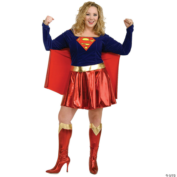 Adult Women Supergirl Costume