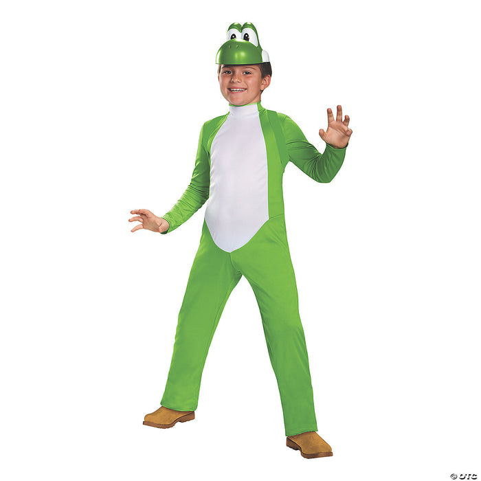 Child Super Mario Bros. Yoshi Deluxe Costume